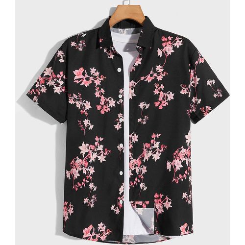 Chemise à bouton à imprimé floral (sans t-shirt) - SHEIN - Modalova