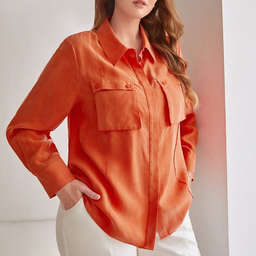 Blouse cupro droit - SHEIN - Modalova