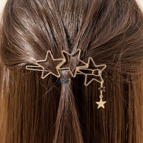 Pince à cheveux minimaliste à détail étoile - SHEIN - Modalova