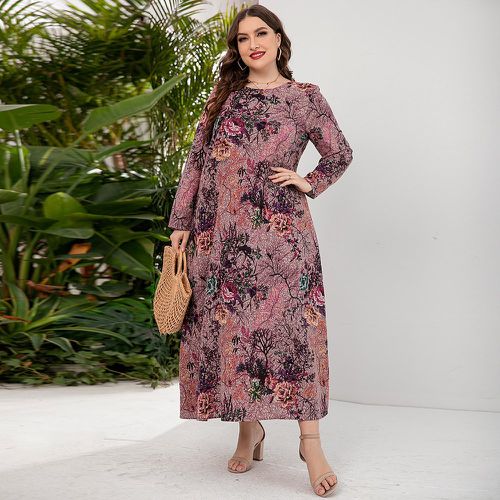 Robe tunique à imprimé floral - SHEIN - Modalova