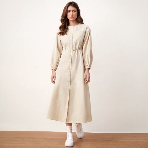 Robe à cordon avec poche - SHEIN - Modalova