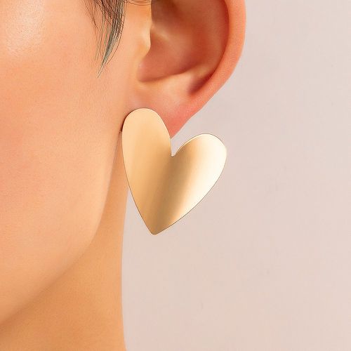 Clous d'oreilles en forme de cœur - SHEIN - Modalova