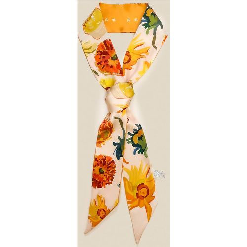 Foulard à imprimé fleur - SHEIN - Modalova