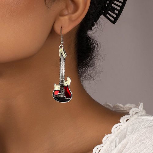 Pendants d'oreilles guitare - SHEIN - Modalova