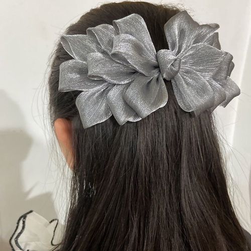 Pince à cheveux française à fleur - SHEIN - Modalova