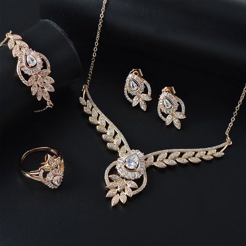 Pièces Set de bijoux zircone cubique - SHEIN - Modalova