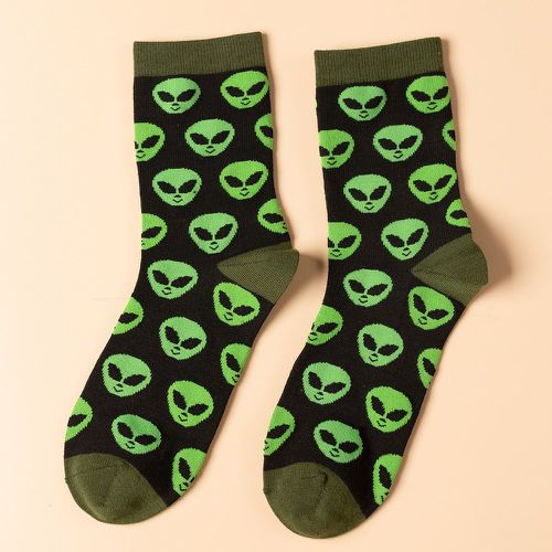 Homme Chaussettes alien motif - SHEIN - Modalova