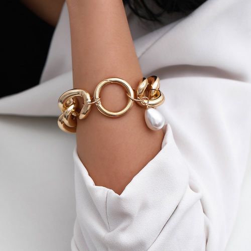 Bracelet avec fausse perles - SHEIN - Modalova