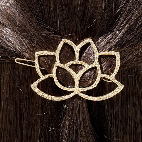 Épingle à cheveux lotus en forme de - SHEIN - Modalova