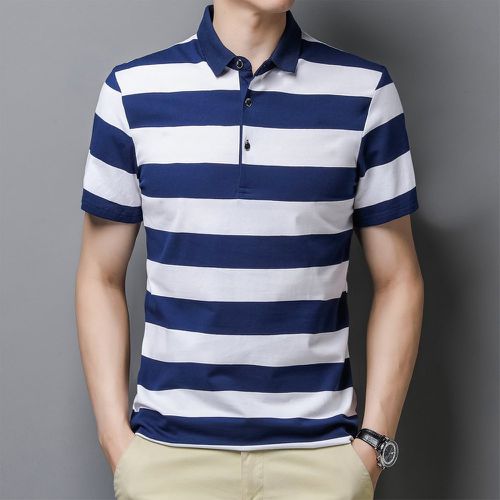 Homme Polo bicolore - SHEIN - Modalova