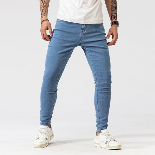 Homme Jean skinny unicolore - SHEIN - Modalova