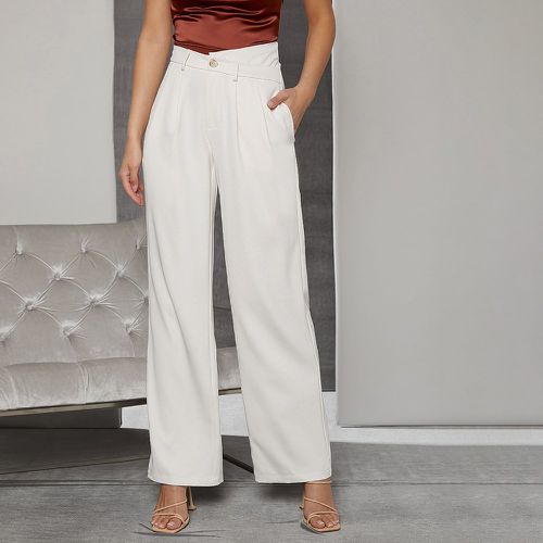 Pantalon ample taille asymétrique - SHEIN - Modalova