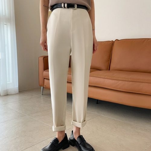 Pantalon tailleur à poche (sans ceinture) - SHEIN - Modalova