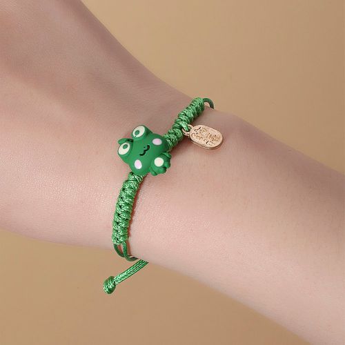 Bracelet tressé grenouille de dessin animé - SHEIN - Modalova