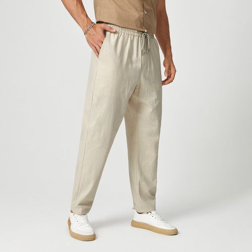 Homme Pantalon trapèze à cordon - SHEIN - Modalova