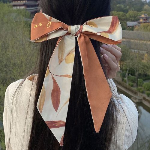 Bandeau pour cheveux à imprimé feuille - SHEIN - Modalova