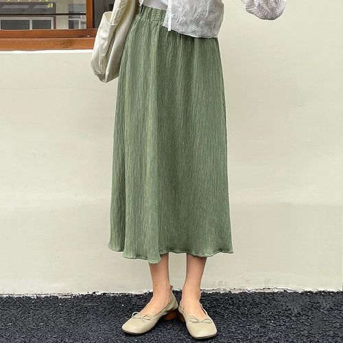 Jupe taille élastique texturé - SHEIN - Modalova