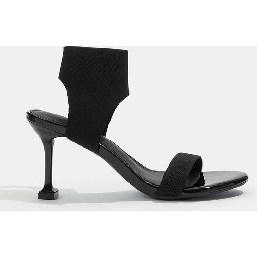 Sandales minimaliste en tricot à talon aiguille - SHEIN - Modalova
