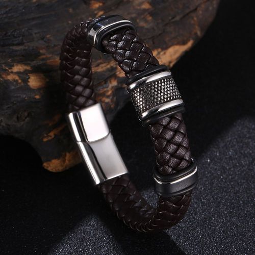 Bracelet magnétique minimaliste tressé - SHEIN - Modalova