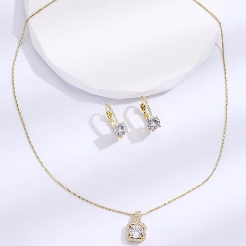 Pièces Set de bijoux à zircone cubique - SHEIN - Modalova