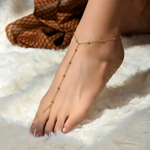 Bracelet de cheville à perles mitaines - SHEIN - Modalova