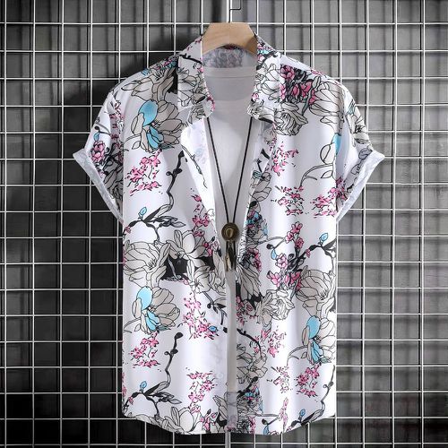 Chemise à imprimé floral aléatoire (sans t-shirt) - SHEIN - Modalova
