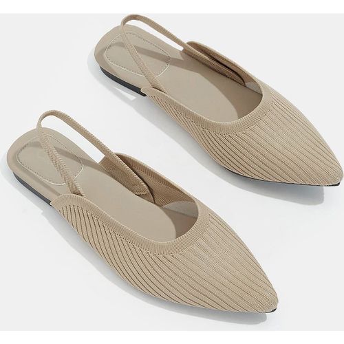 Chaussures plates minimaliste en tricot - SHEIN - Modalova