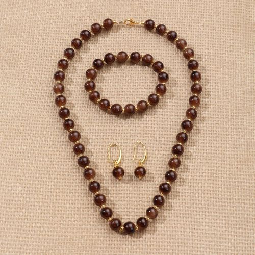 Pièces Set de bijoux perlé - SHEIN - Modalova