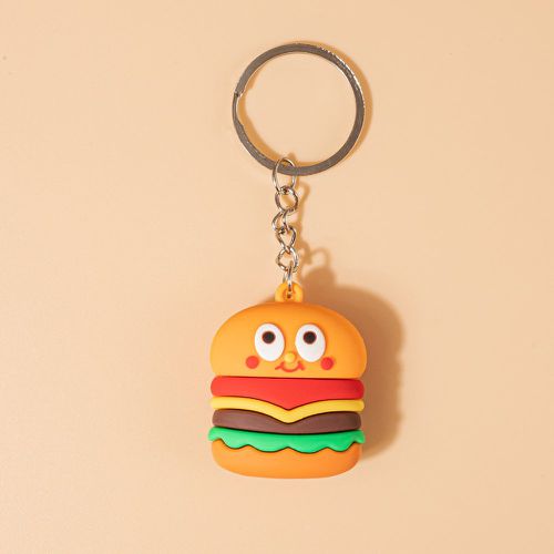 Porte-clés dessin animé hamburger breloque - SHEIN - Modalova