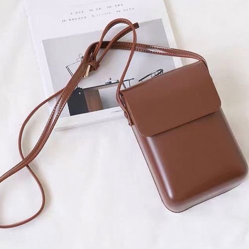 Portefeuille de téléphone mini minimaliste à rabat - SHEIN - Modalova