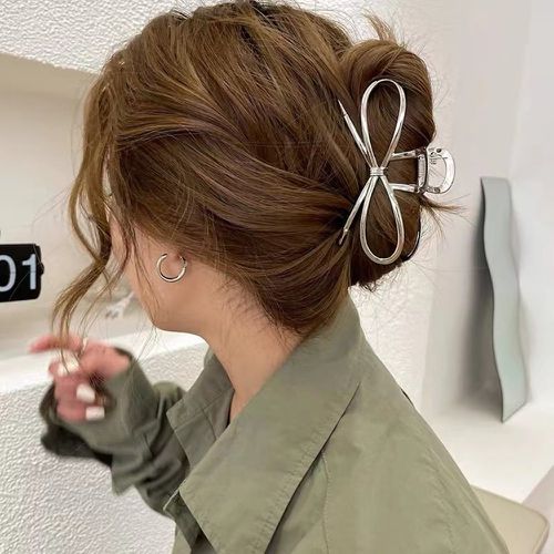 Griffe à cheveux design nœud - SHEIN - Modalova