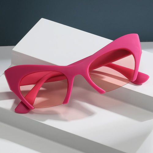 Lunettes de mode yeux de chat à verres teintés - SHEIN - Modalova