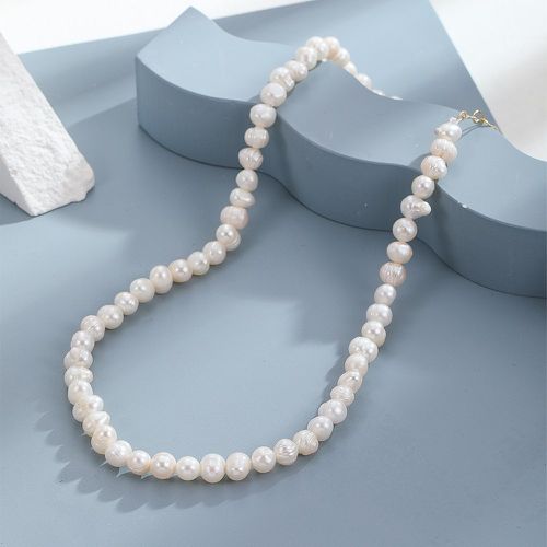 Collier à perles à perle naturelle - SHEIN - Modalova