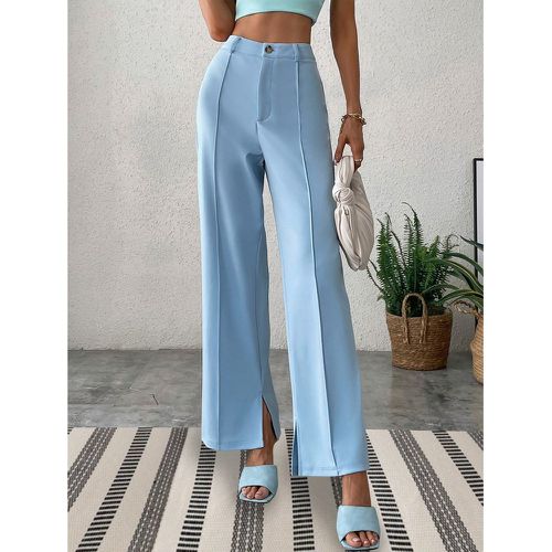 Pantalon tailleur fendu - SHEIN - Modalova