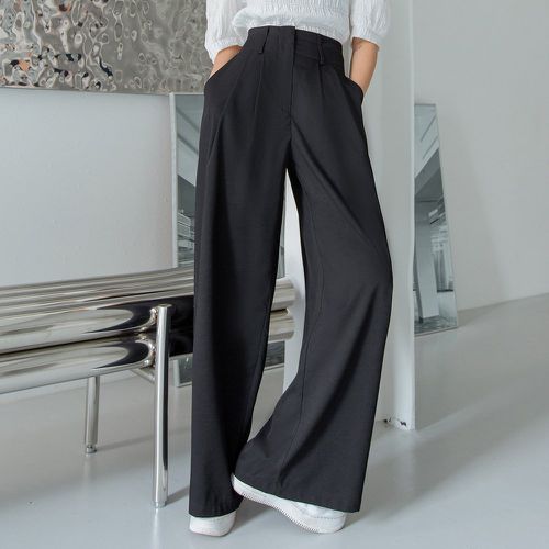 Pantalon tailleur à poches ample - SHEIN - Modalova