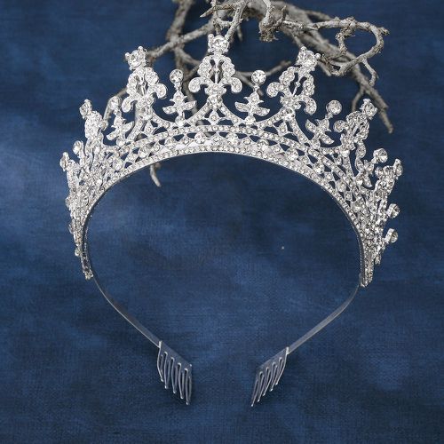 Couvre-chefs de mariée avec strass design couronne - SHEIN - Modalova