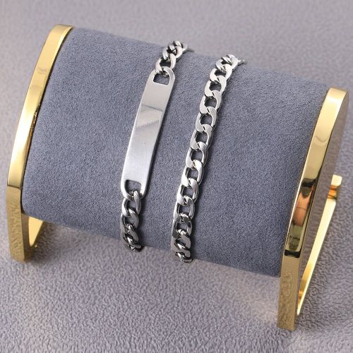 Pièces Bracelet à chaîne à détail géométrique - SHEIN - Modalova