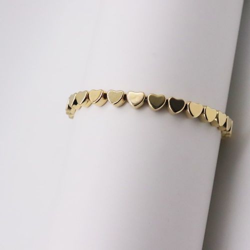 Bracelet perlé design cœur - SHEIN - Modalova