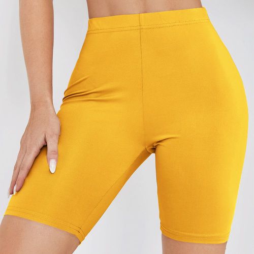 Short cycliste unicolore - SHEIN - Modalova