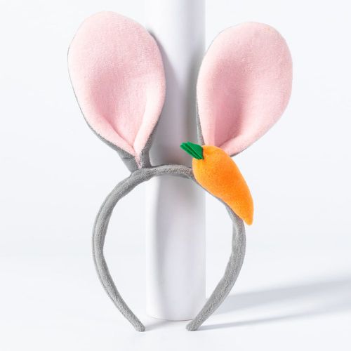 Serre-tête pour costume dessin animé oreille de lapin & à détail carotte - SHEIN - Modalova