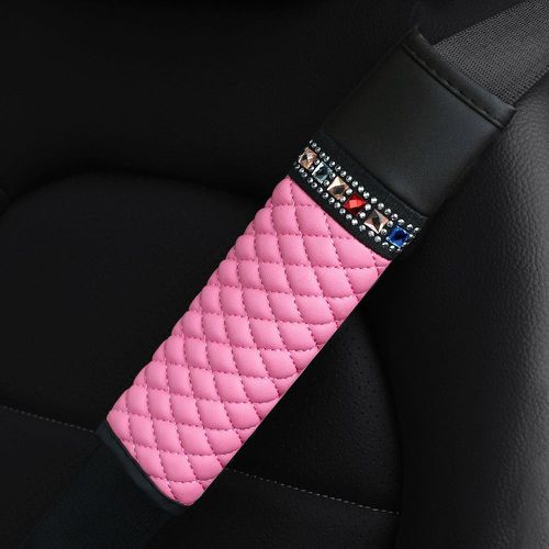 Coussin de ceinture de siège de voiture avec strass - SHEIN - Modalova