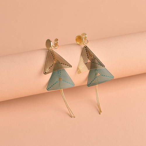 Clips d'oreilles triangulaire - SHEIN - Modalova