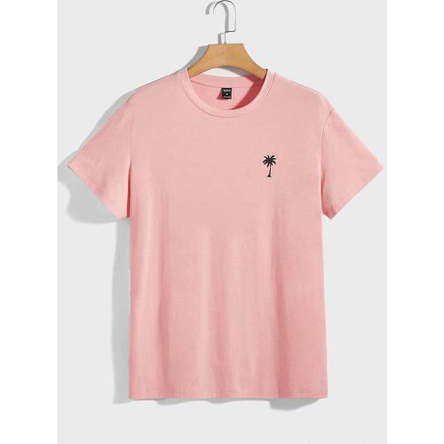 Homme T-shirt à imprimé cocotier - SHEIN - Modalova