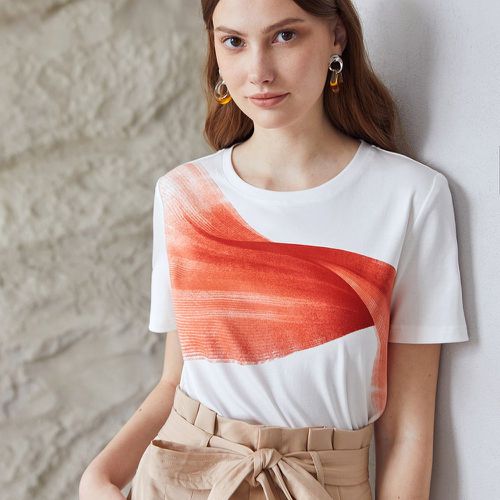 T-shirt droit à imprimé - SHEIN - Modalova