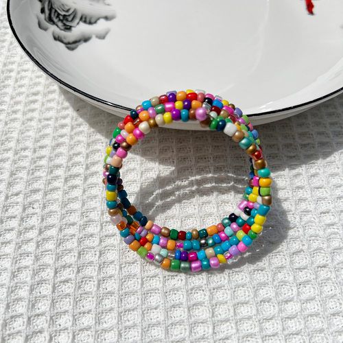 Bracelet perlé multicouche - SHEIN - Modalova