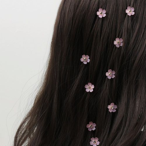 Pièces Anneau pour cheveux à fleur - SHEIN - Modalova