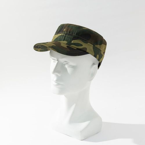Chapeau à motif de camouflage - SHEIN - Modalova