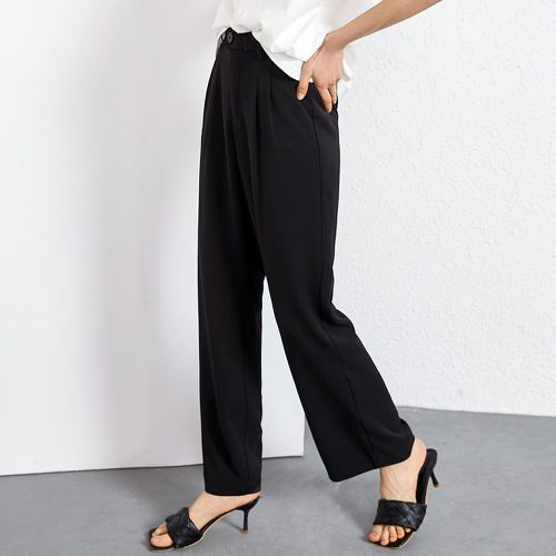 Pantalon tailleur taille haute à poches - SHEIN - Modalova