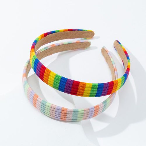 Pièces Bandeau LGBT à rayures arc-en-ciel - SHEIN - Modalova