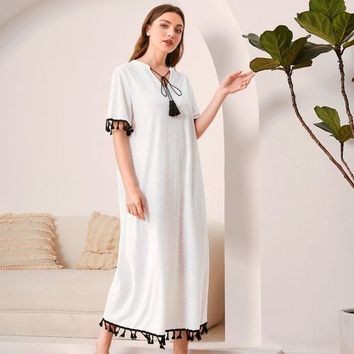 Robe de nuit à franges - SHEIN - Modalova